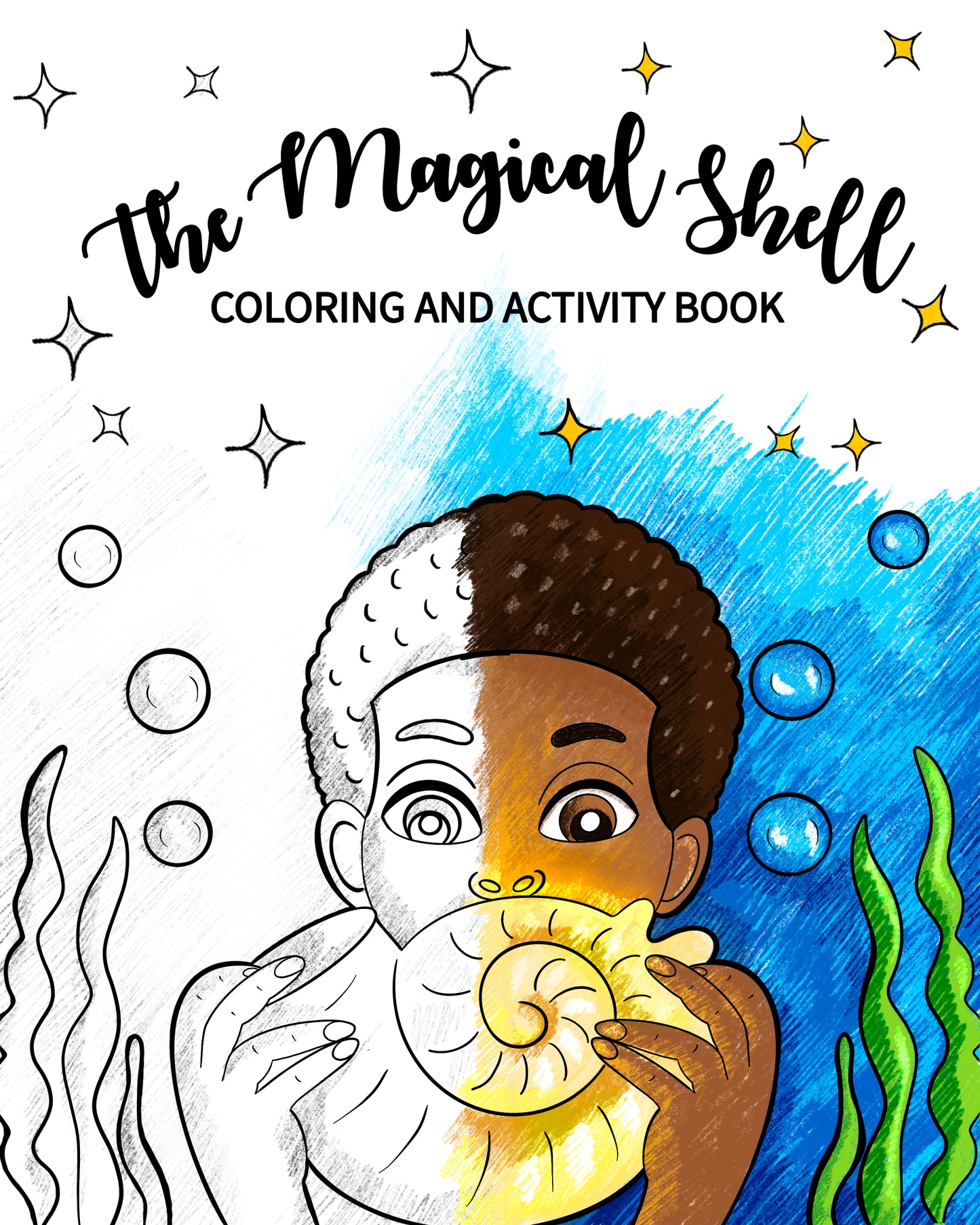 The Magical Shell Activity and Coloring Book