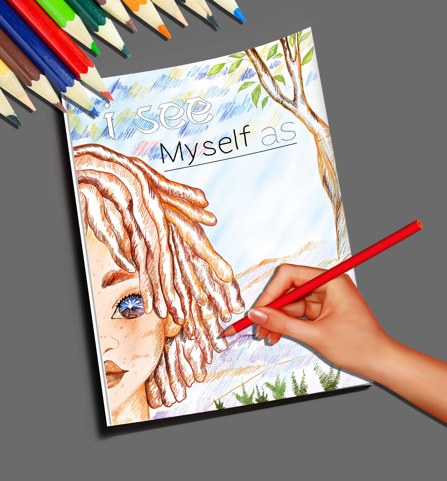 I See Myself As: Color Your Faith Affirm Your Heart. (Activity Book Pre-Order)